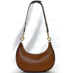 CELINE Bag Brown 196923 Leather Handbag Women's Compact