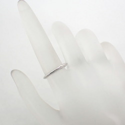 TIFFANY Tiffany Pt950 knife edge ring size 10