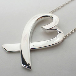 TIFFANY 925 Loving Heart Long Pendant Necklace