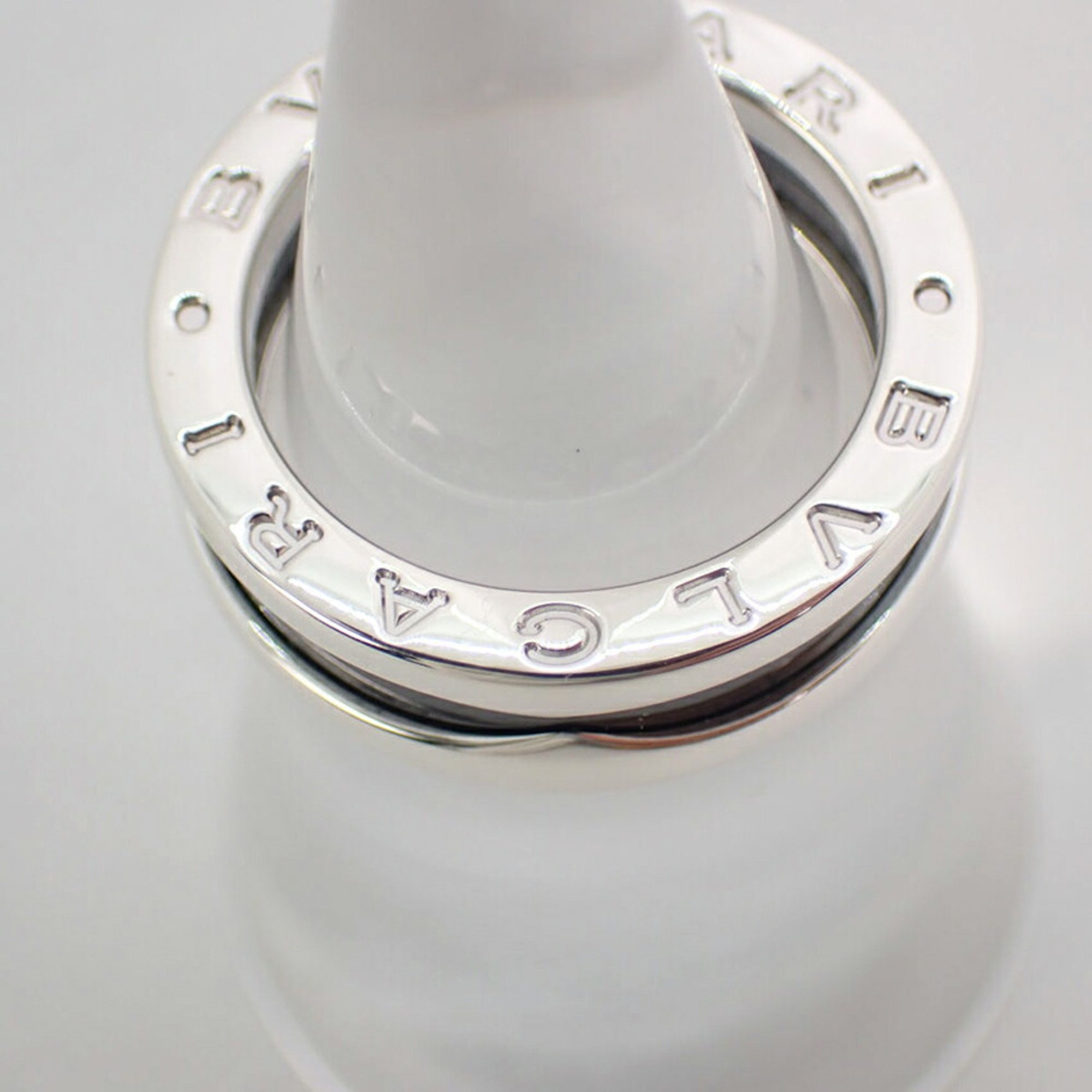 BVLGARI 925 Ceramic B-Zero1 Save the Children Ring Size 10