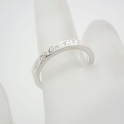 TIFFANY Tiffany 925 Notes Narrow Ring Size 11.5