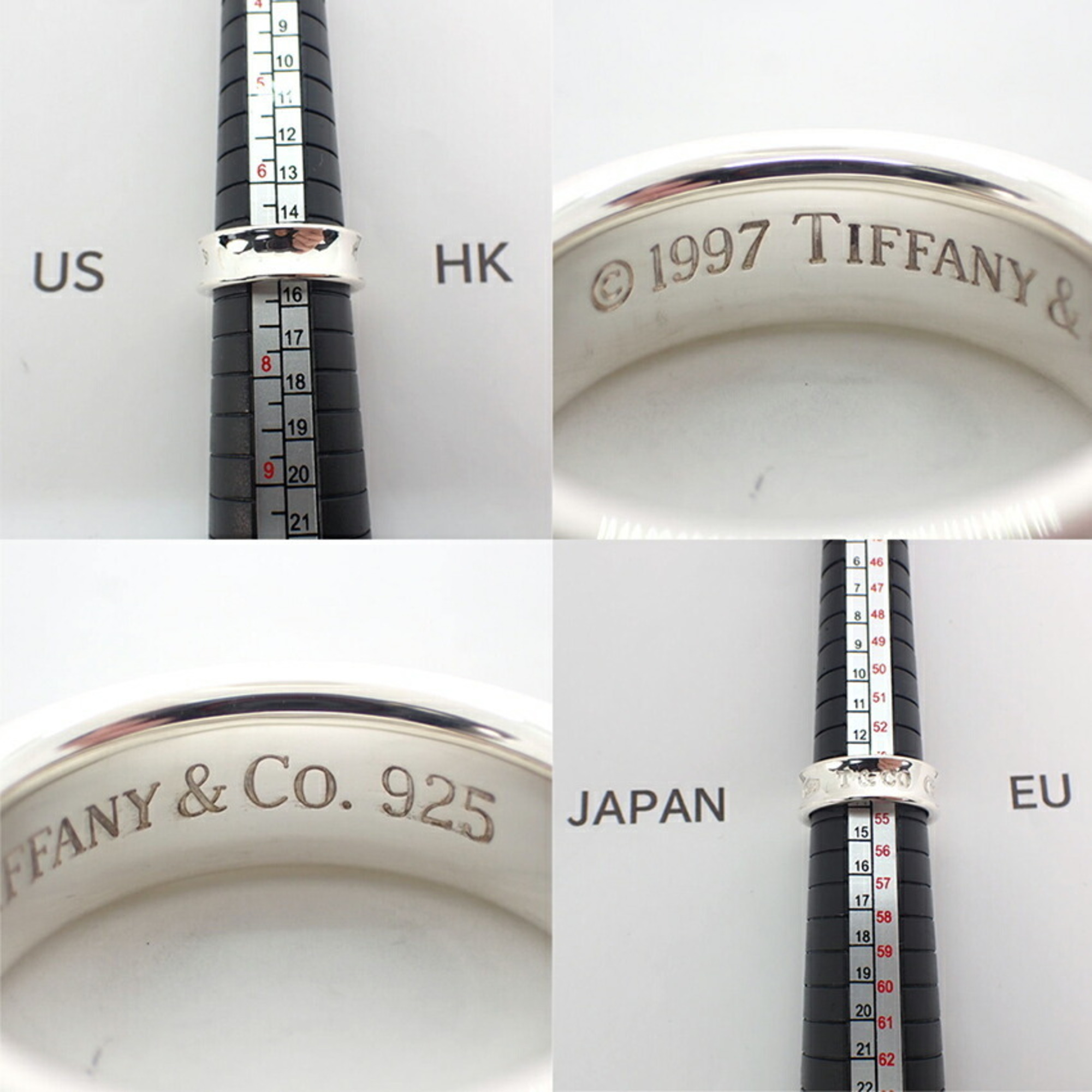 TIFFANY 925 1837 Ring size 14