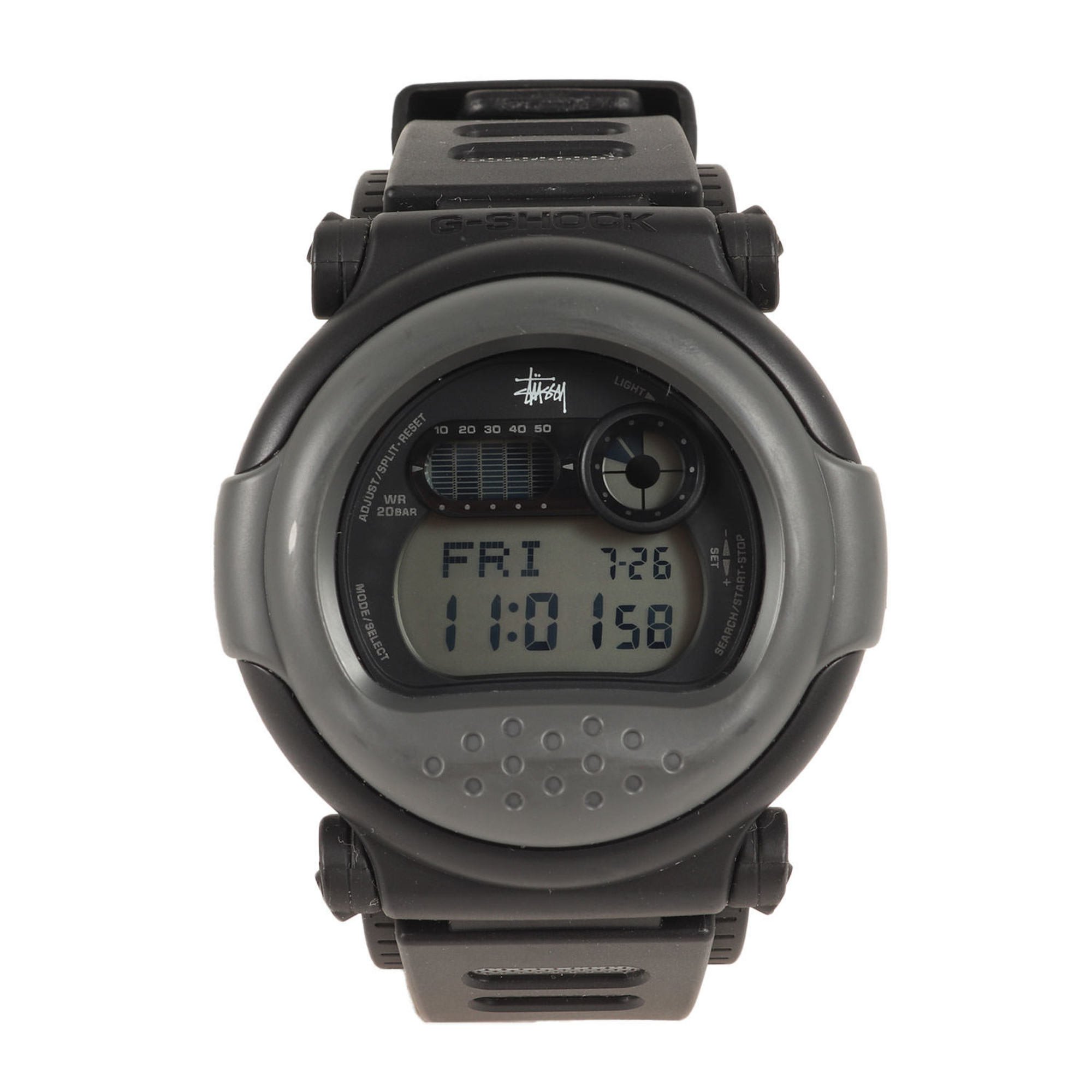 STUSSY G-SHOCK G-001ST JASON Watch Black 2011 Collaboration CASIO Men's