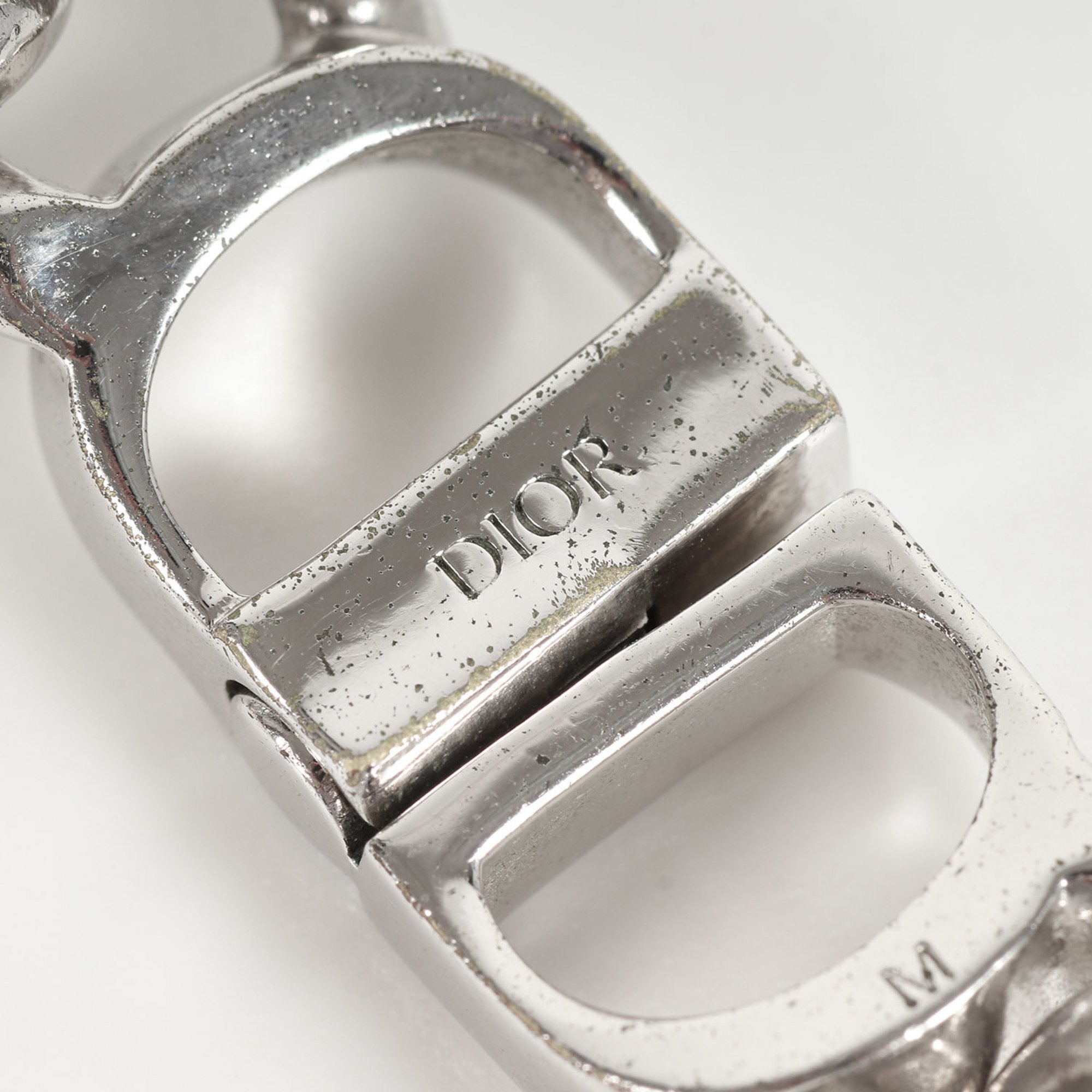 Dior HOMME Homme Size: M 21SS CD Icon Chain Link Bracelet Brass Luxury Men's