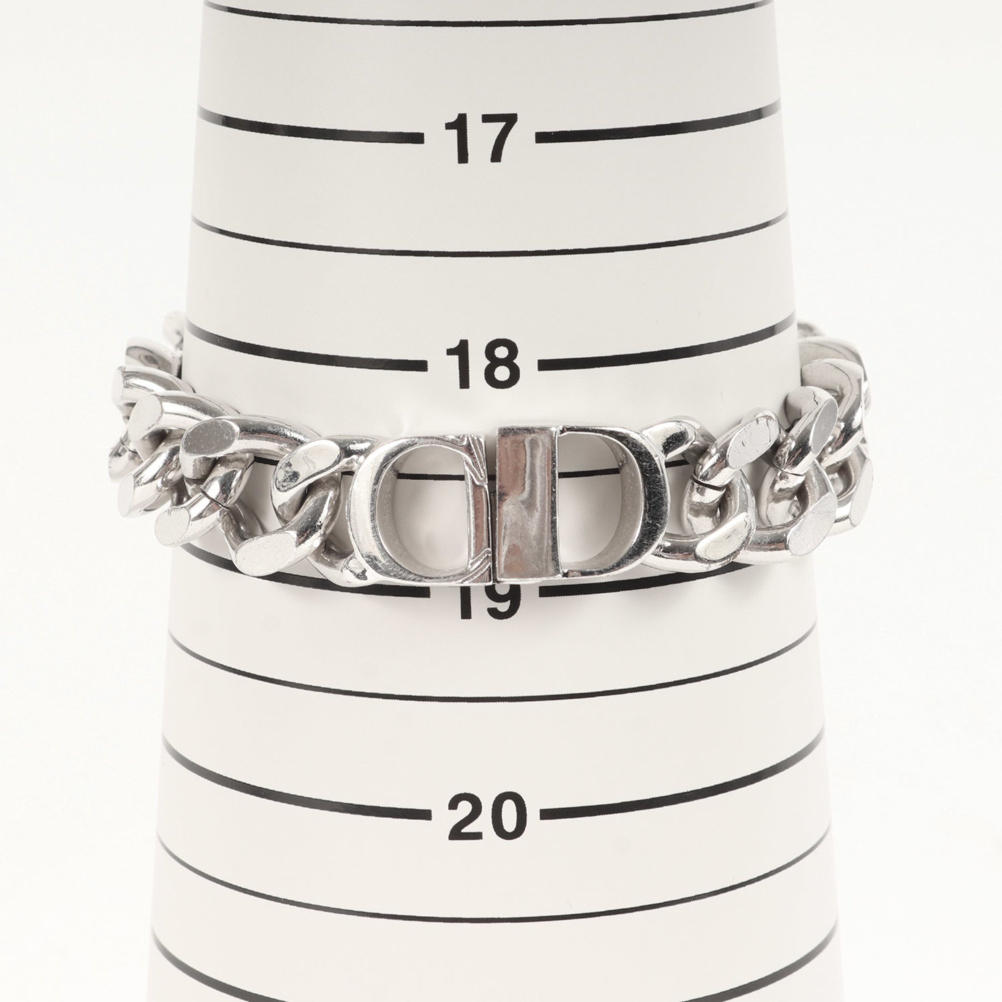 Dior HOMME Homme Size: M 21SS CD Icon Chain Link Bracelet Brass Luxury Men's