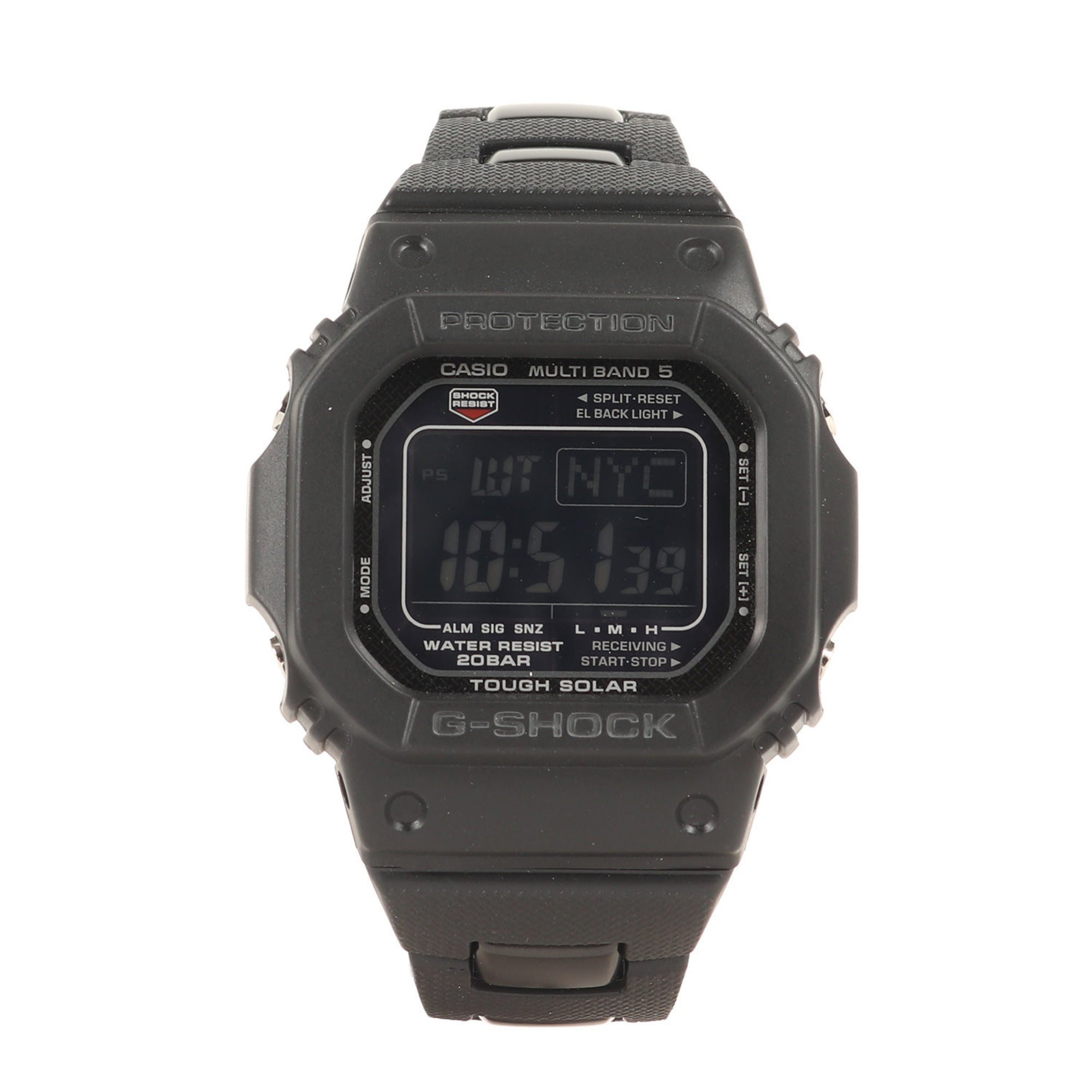 G-SHOCK GW-M5600BC-1JF Radio-controlled Tough Solar Metal Core Band Watch Black 2008 CASIO Men's