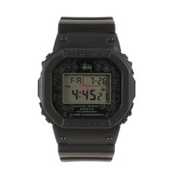 STUSSY 00s 25th Anniversary CASIO G-SHOCK DW-5000ST-1JR 3rd Model Watch Black Collaboration 2005 Men's