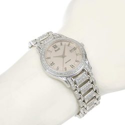 Piaget PIAGET Polo Bezel/Belt Diamond GOA18355 Grey Dial K18WG Approx. 149.7g Automatic Men's Watch