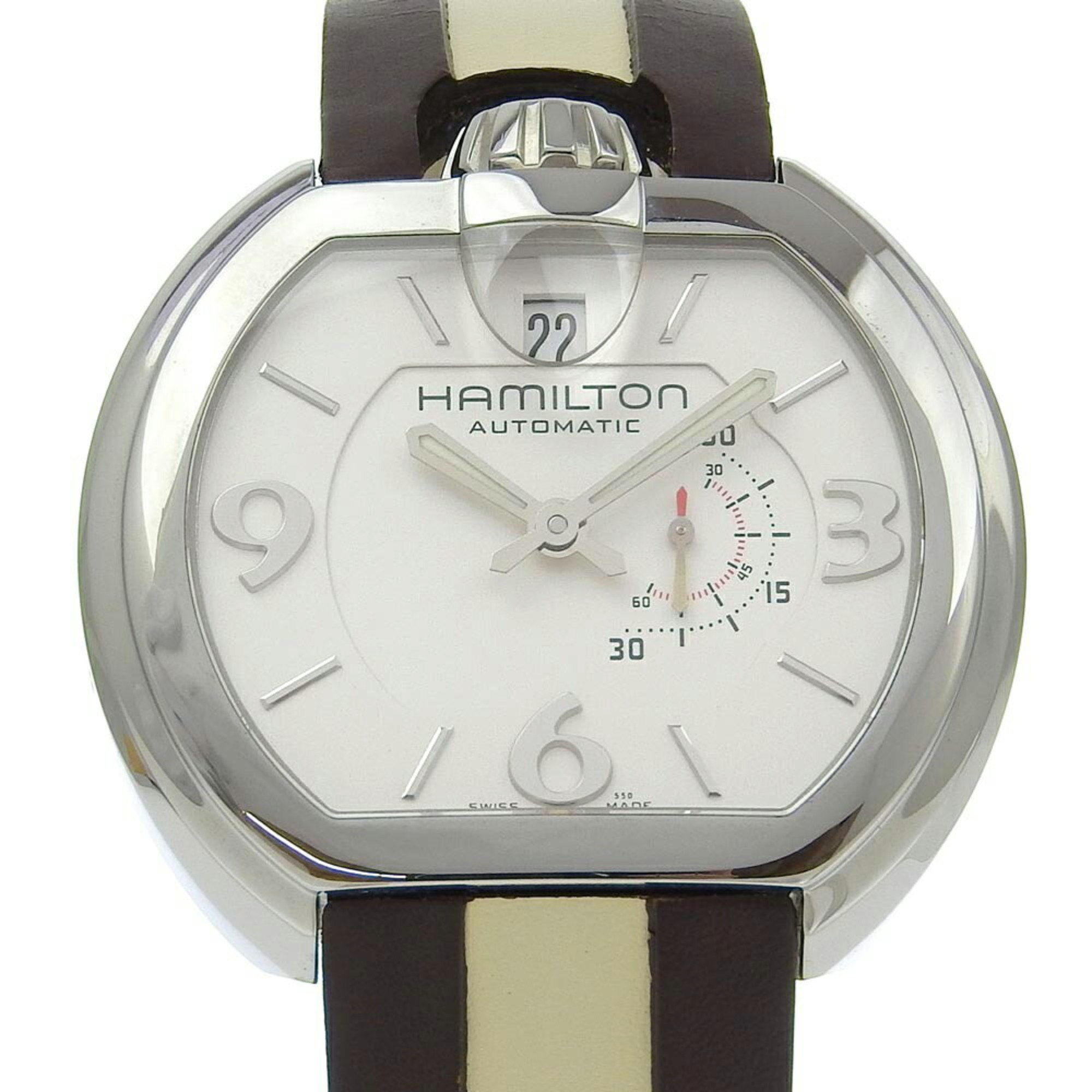 Hamilton HAMILTON Small Second 2008 Limited Edition White Dial SS Automatic Men's Watch