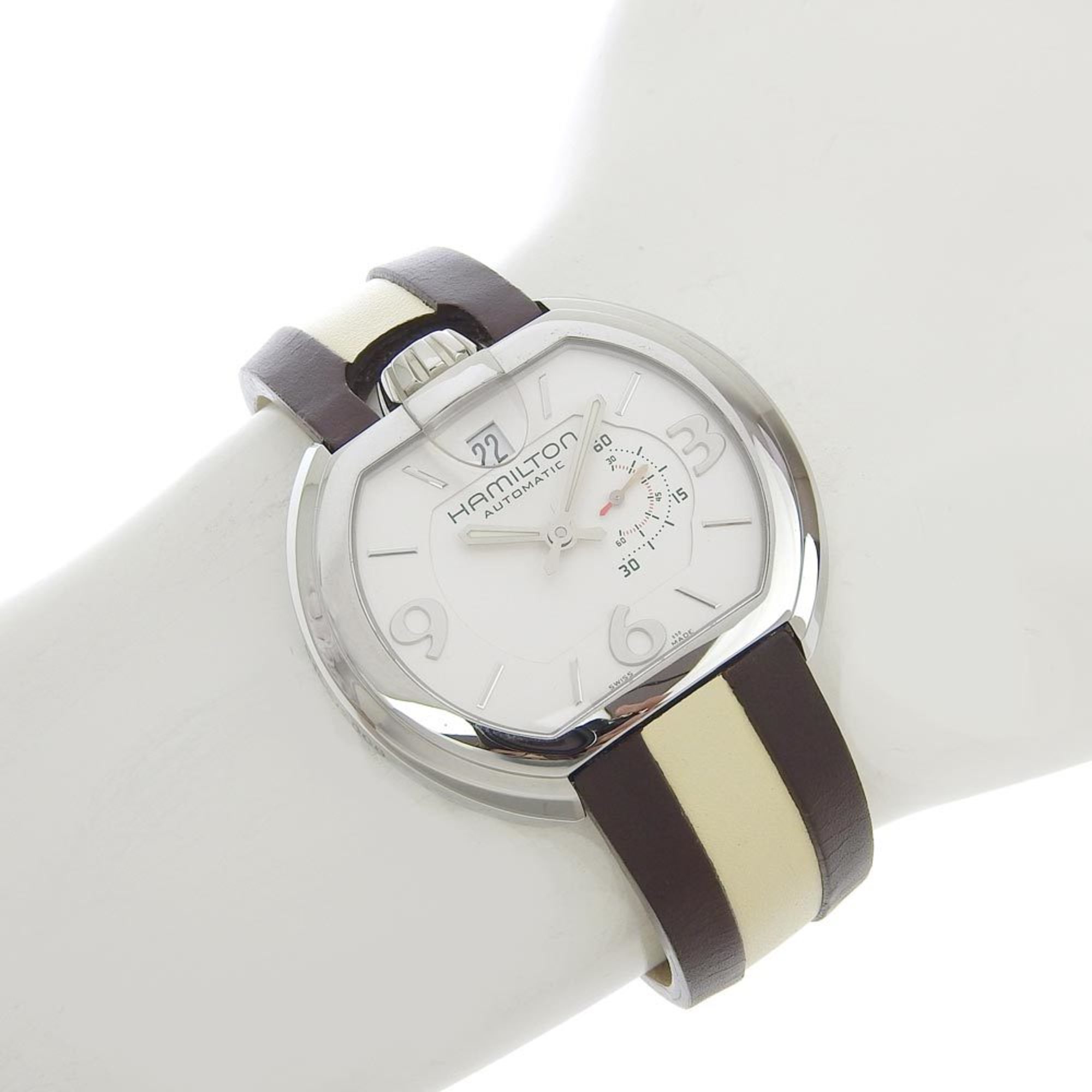 Hamilton HAMILTON Small Second 2008 Limited Edition White Dial SS Automatic Men's Watch