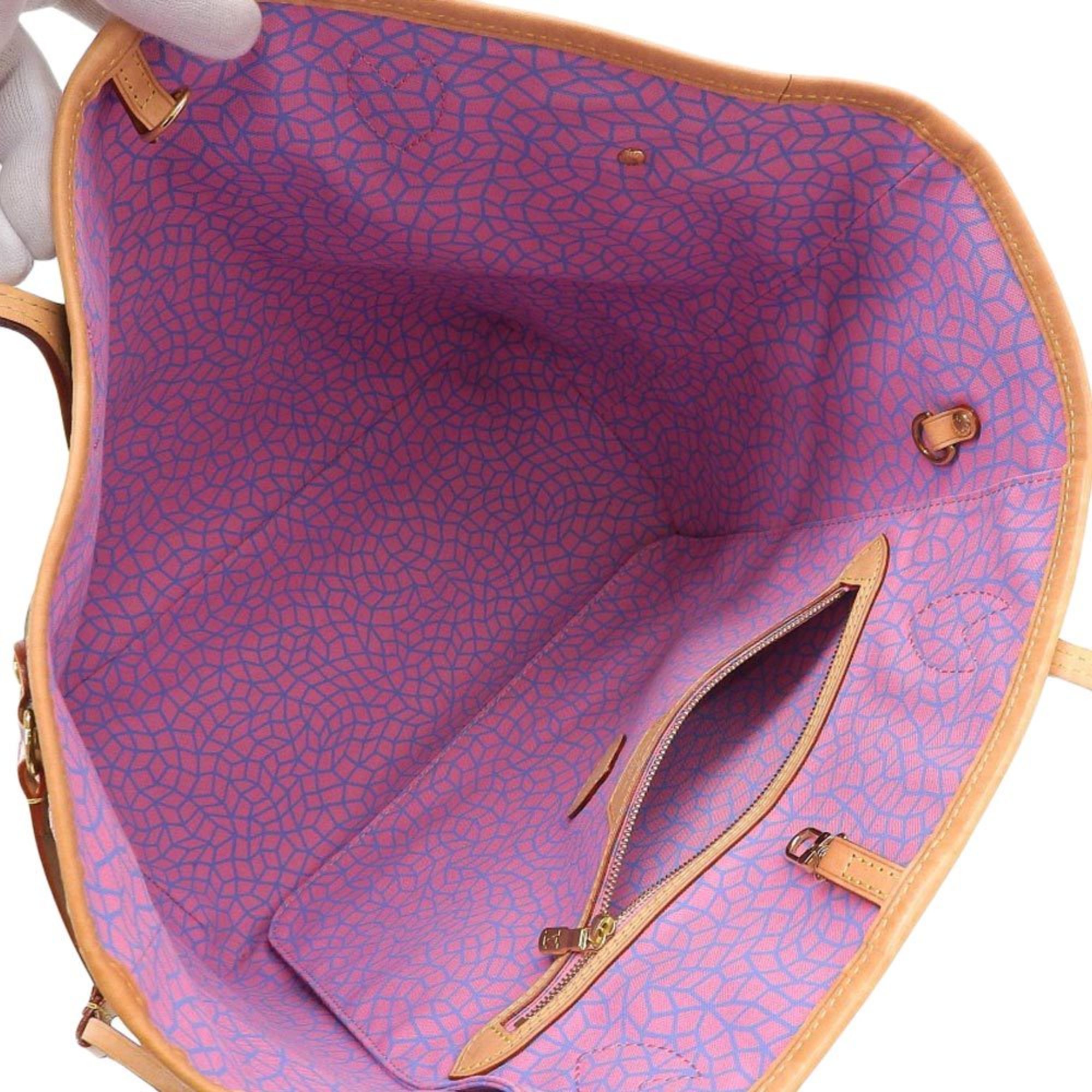 Louis Vuitton Monogram Neverfull MM Yayoi Kusama M46468 Tote Bag