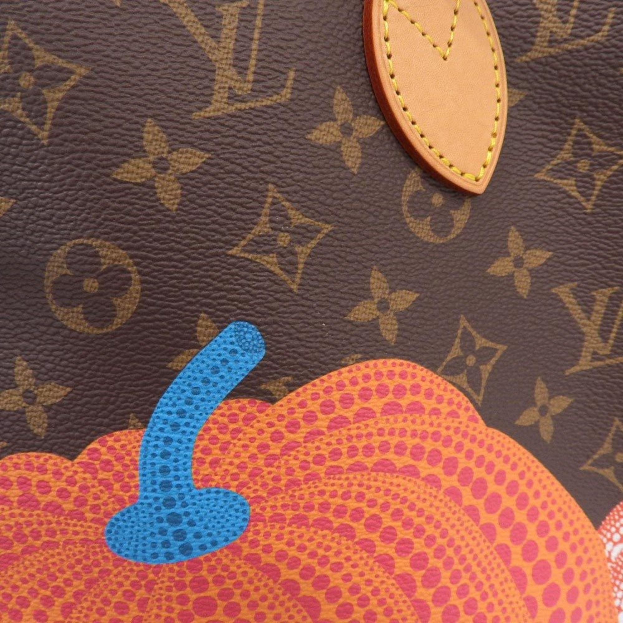 Louis Vuitton Monogram Neverfull MM Yayoi Kusama M46468 Tote Bag