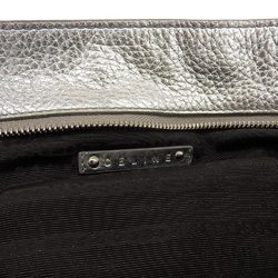 CELINE Bittersweet Handbag WC SA 0058 Bag Leather Silver