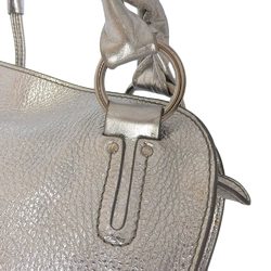 CELINE Bittersweet Handbag WC SA 0058 Bag Leather Silver