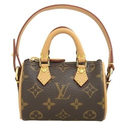 Louis Vuitton LOUIS VUITTON Monogram Bijoux Sac Micro Speedy M00544 Charm