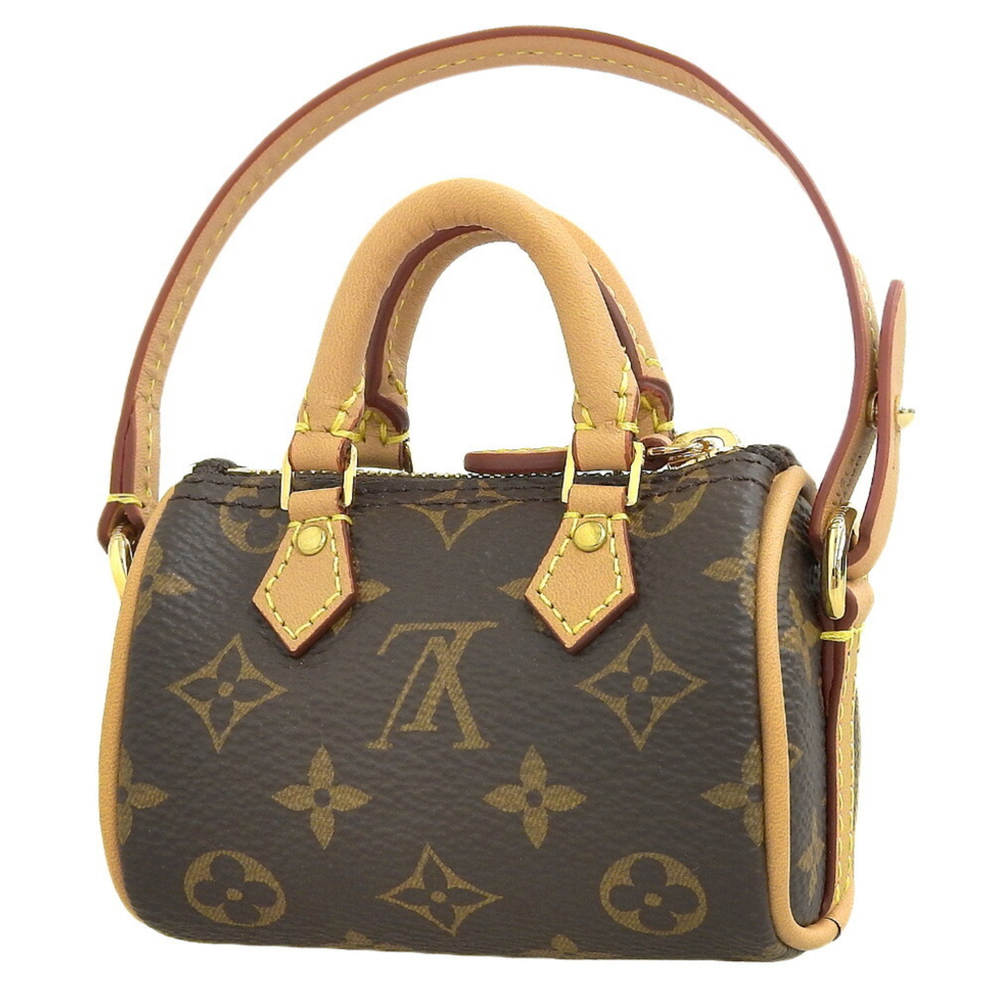 Louis Vuitton LOUIS VUITTON Monogram Bijoux Sac Micro Speedy M00544 Charm