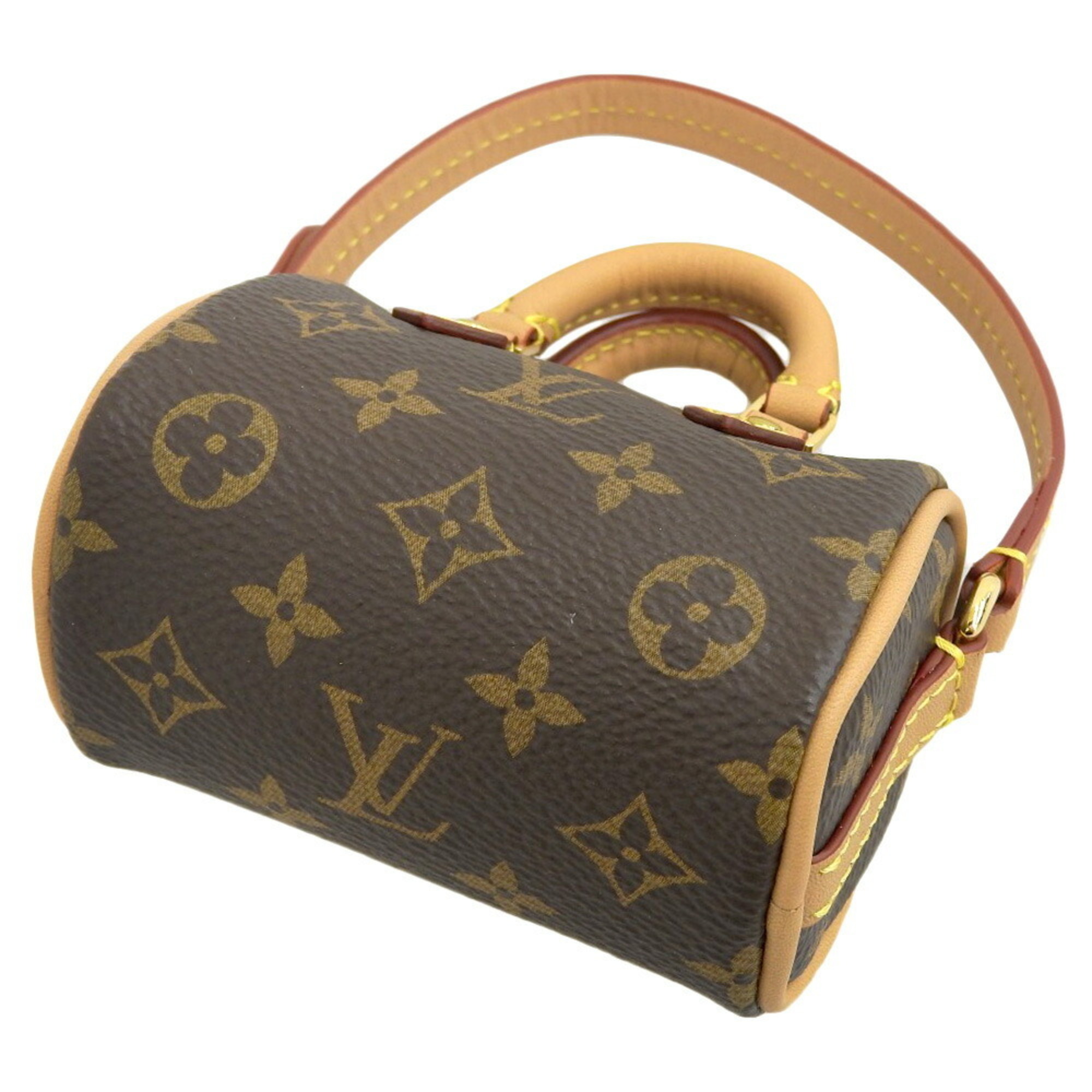 Louis Vuitton LOUIS VUITTON Monogram Bijoux Sac Micro Speedy M00544 Charm