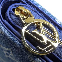 Louis Vuitton LOUIS VUITTON Monogram Denim Portefeuille Lou Limited Edition M83160 Folding Wallet