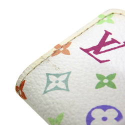 Louis Vuitton LOUIS VUITTON Monogram Multicolor Multicle 4 M93731 Key Case for 4, Blanc White