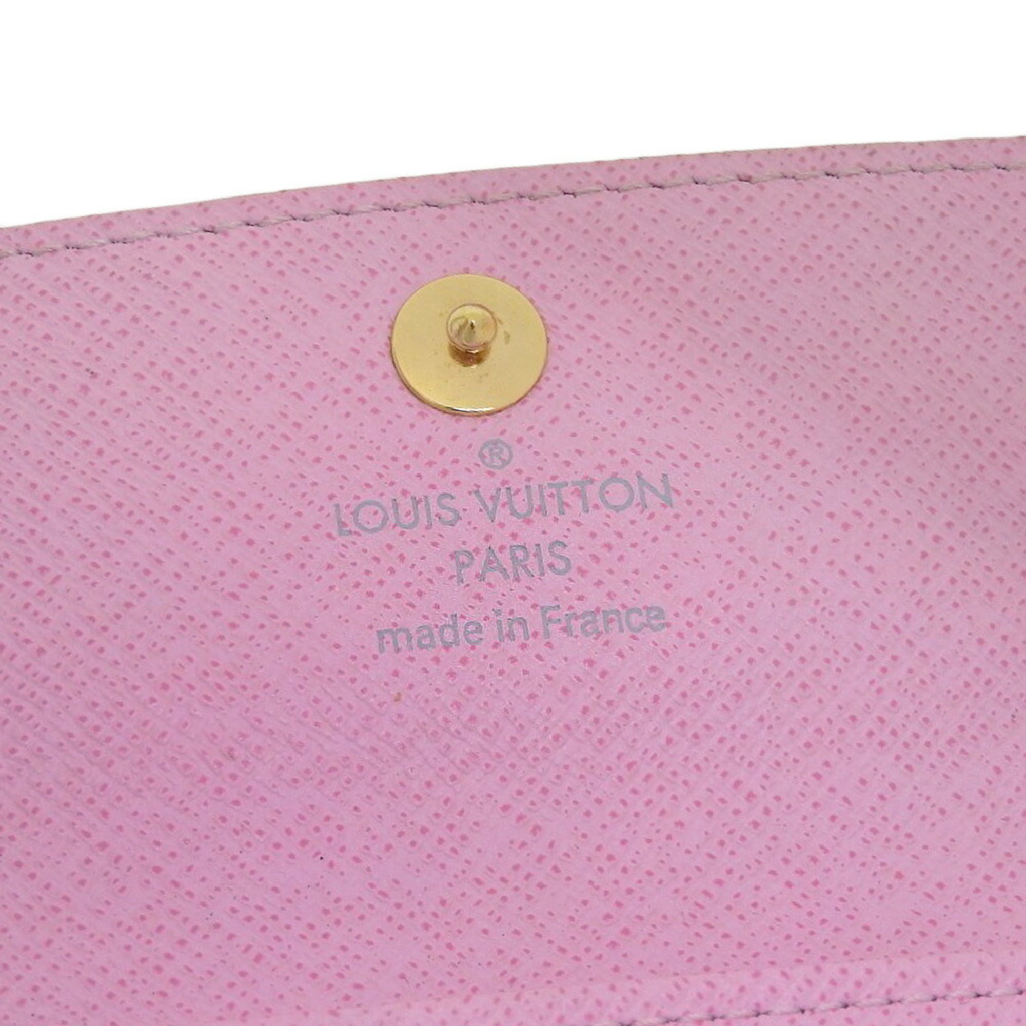 Louis Vuitton LOUIS VUITTON Monogram Multicolor Multicle 4 M93731 Key Case for 4, Blanc White