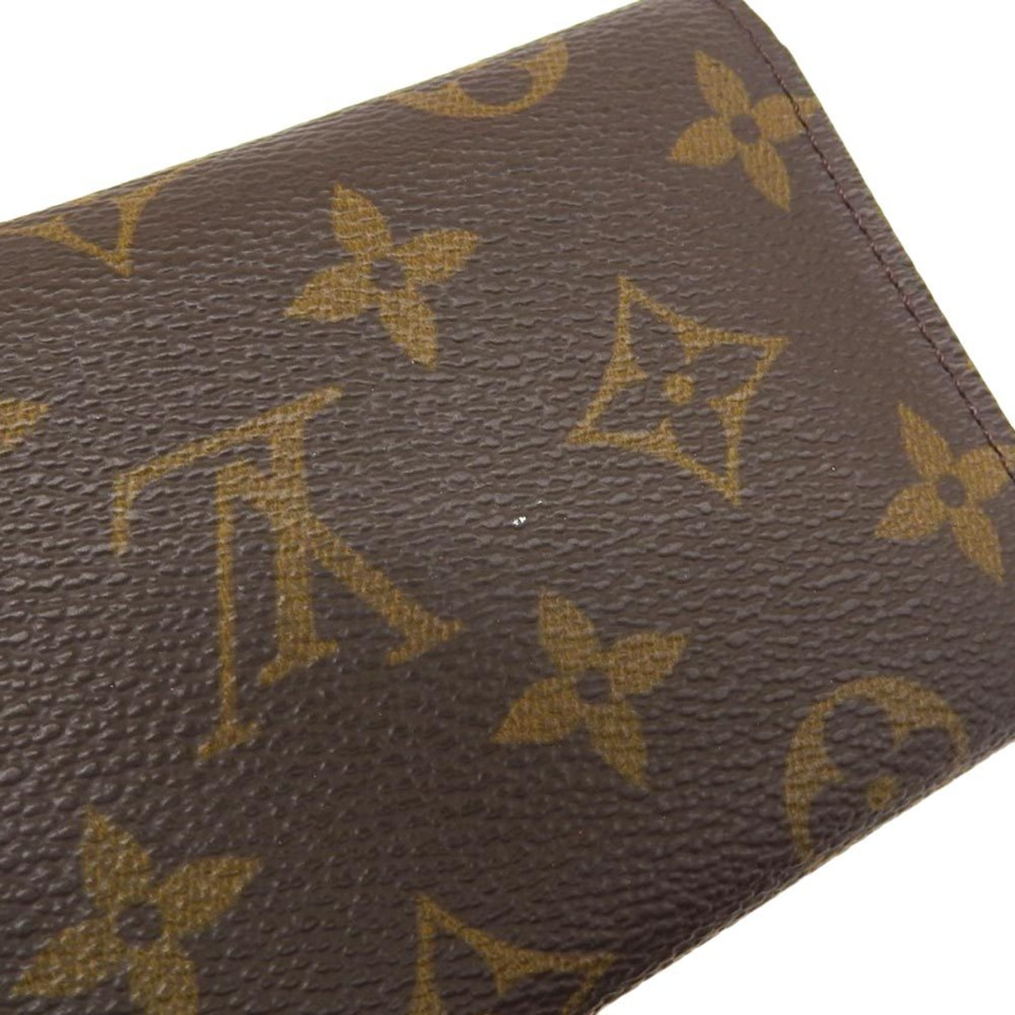 Louis Vuitton Monogram Porto Monnaie Zip Folding Wallet M61735