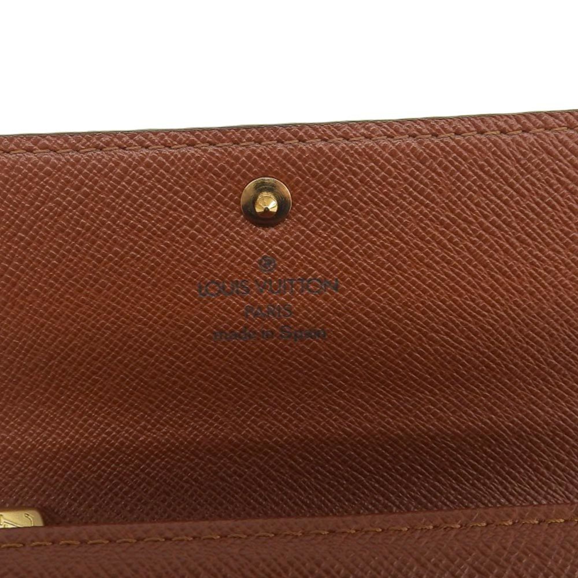 Louis Vuitton Monogram Porto Monnaie Zip Folding Wallet M61735