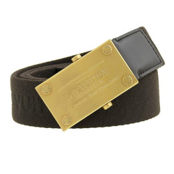 Louis Vuitton Santur Bengal Belt M9800 38/95 Waist Canvas Brown