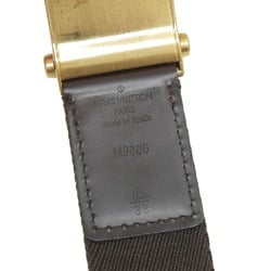 Louis Vuitton Santur Bengal Belt M9800 38/95 Waist Canvas Brown