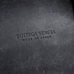 BOTTEGA VENETA Maxi Intrecciato Coin Case, Leather, Black