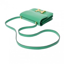 HERMES Constance 3 18 Miroir Mint B Stamp (Around 2023) Women's Chevre Shoulder Bag