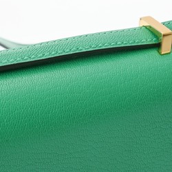 HERMES Constance 3 18 Miroir Mint B Stamp (Around 2023) Women's Chevre Shoulder Bag