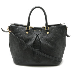 LOUIS VUITTON Louis Vuitton Monogram Empreinte Mazarine MM Tote Bag Shoulder Noir Black M50643