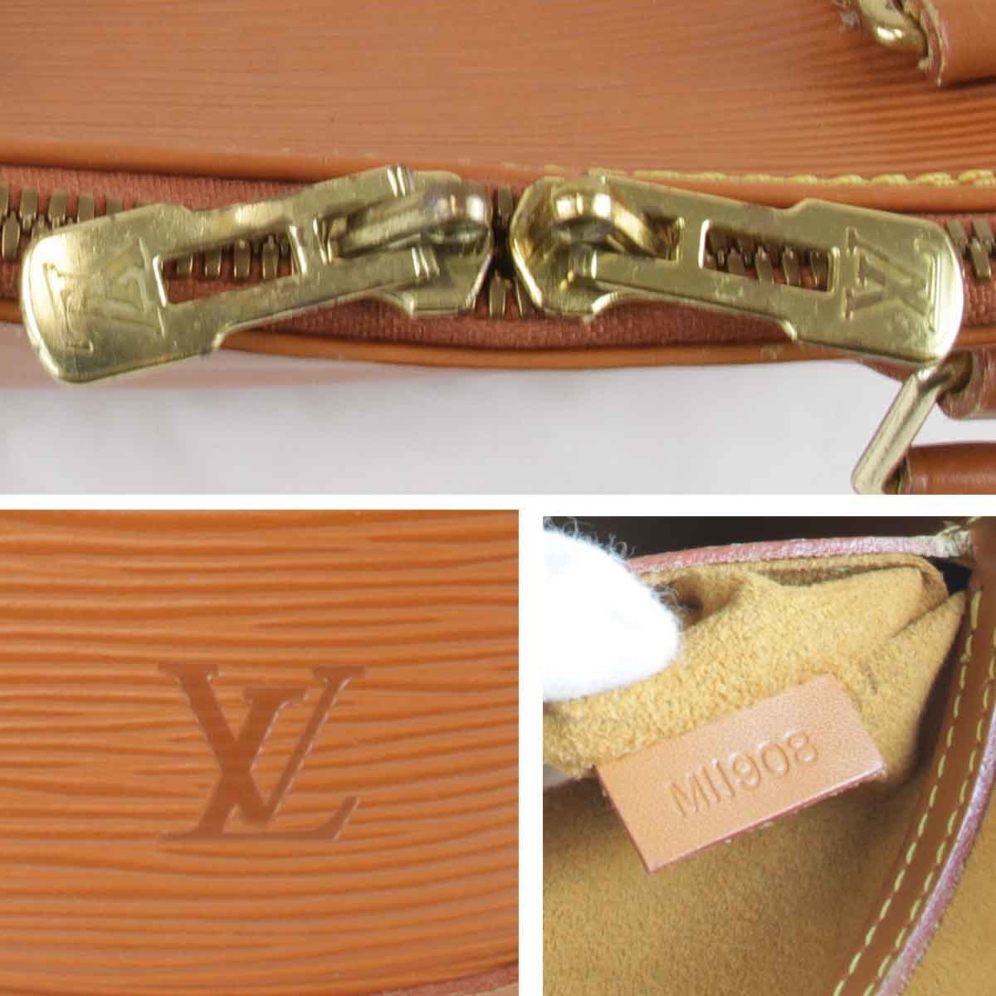 LOUIS VUITTON Louis Vuitton Alma M54148 Handbag Epi Leather Orange Women's