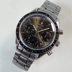 OMEGA Speedmaster Date Charcoal Gray Dial Watch for Women