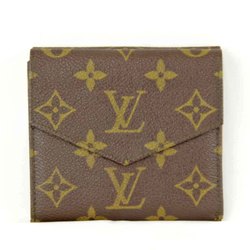 LOUIS VUITTON Louis Vuitton Porte Monnaie M61660 Bi-fold wallet Monogram canvas Women's