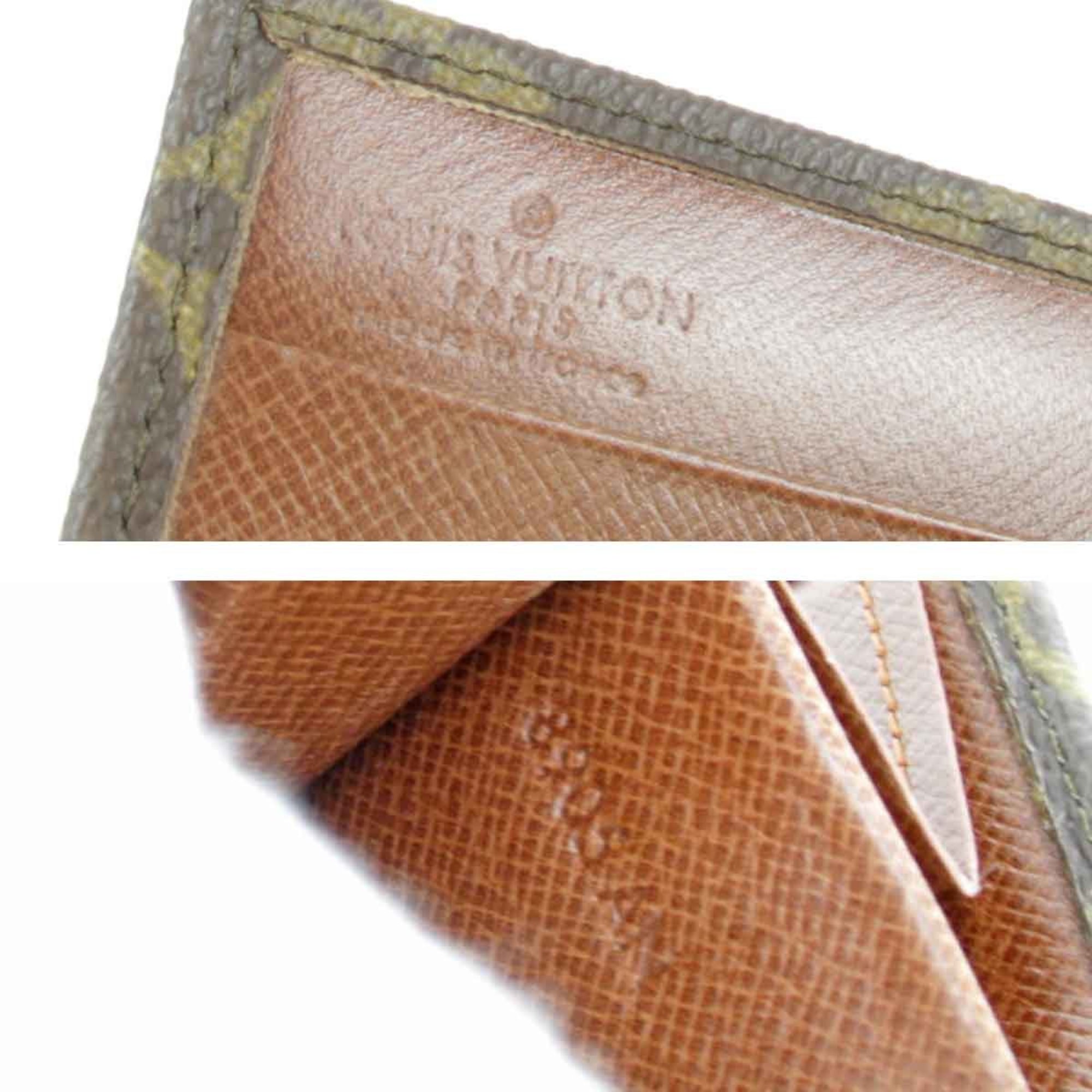 LOUIS VUITTON Louis Vuitton Porte Monnaie M61660 Bi-fold wallet Monogram canvas Women's