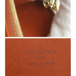 LOUIS VUITTON Louis Vuitton Pochette Portemonnais Credit M6357 Long Wallet Epi Leather Brown Women's