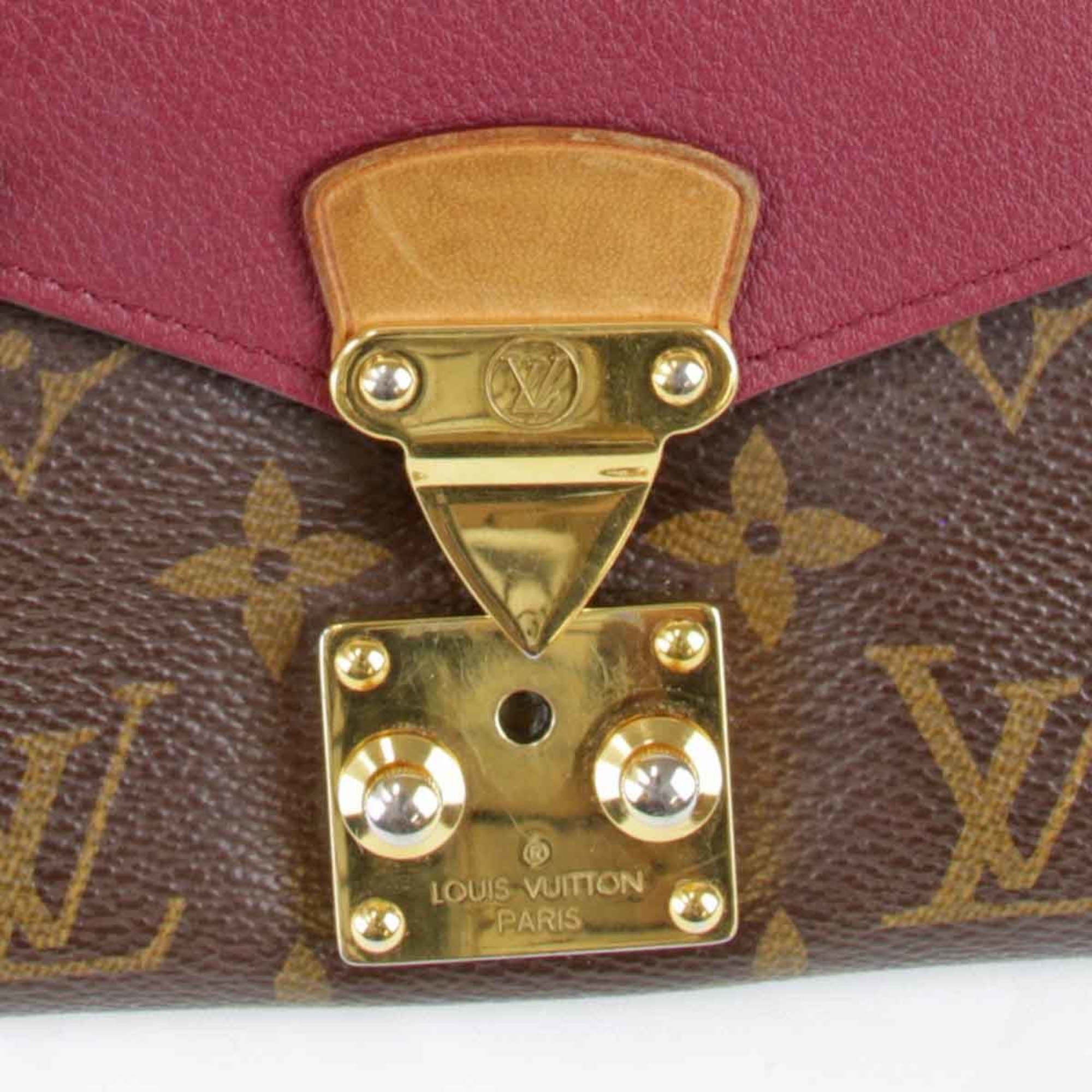 LOUIS VUITTON Louis Vuitton Portefeuille Pallas M58413 Long Wallet Monogram Canvas/Leather Women's