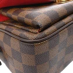 LOUIS VUITTON Damier Ravello GM Brown N60006 Women's Canvas Shoulder Bag