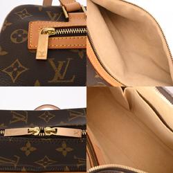 LOUIS VUITTON Louis Vuitton Monogram Cite GM Tote Brown M51181 Unisex Canvas Handbag