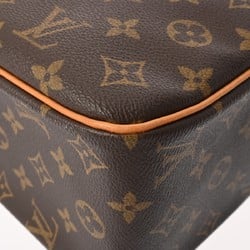 LOUIS VUITTON Louis Vuitton Monogram Cite GM Tote Brown M51181 Unisex Canvas Handbag