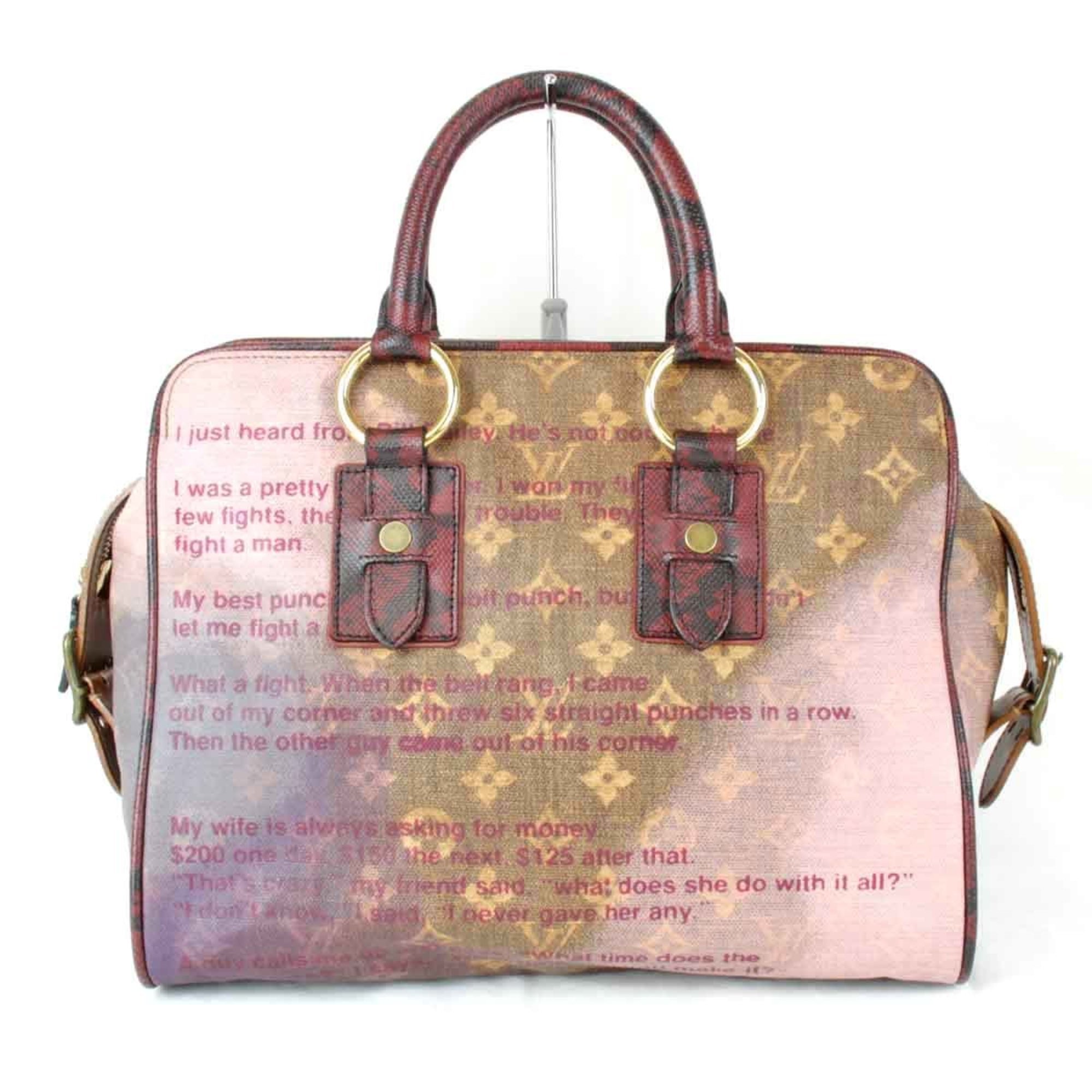 LOUIS VUITTON Louis Vuitton Graduate M95379 Handbag Monogram Jokes Violet Women's