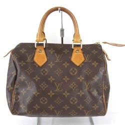 LOUIS VUITTON Louis Vuitton Speedy 25 M41528 Handbag Monogram Canvas Brown Women's