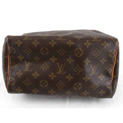 LOUIS VUITTON Louis Vuitton Speedy 25 M41528 Handbag Monogram Canvas Brown Women's