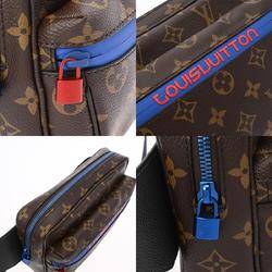 LOUIS VUITTON Louis Vuitton Monogram Pacific Bum Bag Brown M43828 Men's Canvas Body