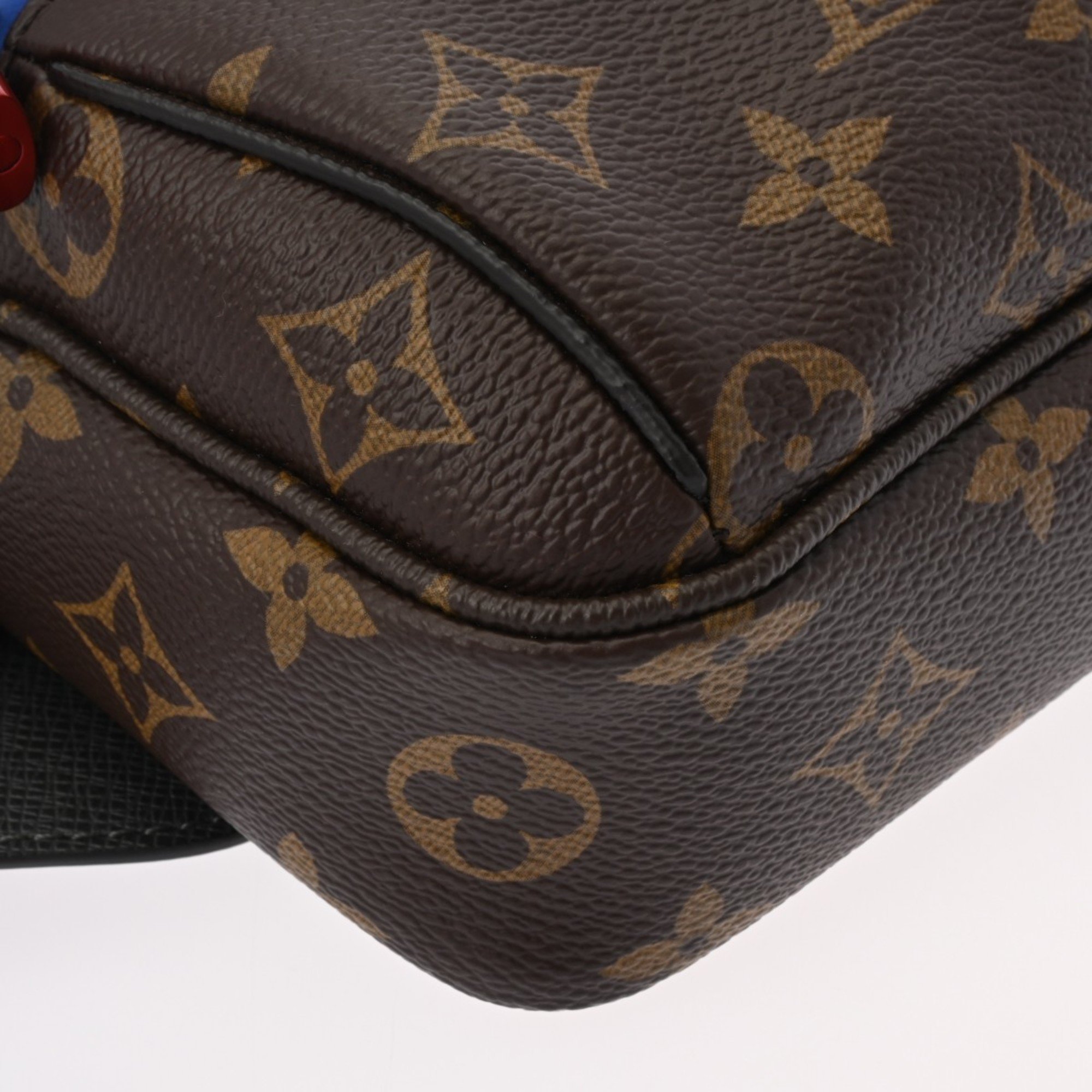 LOUIS VUITTON Louis Vuitton Monogram Pacific Bum Bag Brown M43828 Men's Canvas Body