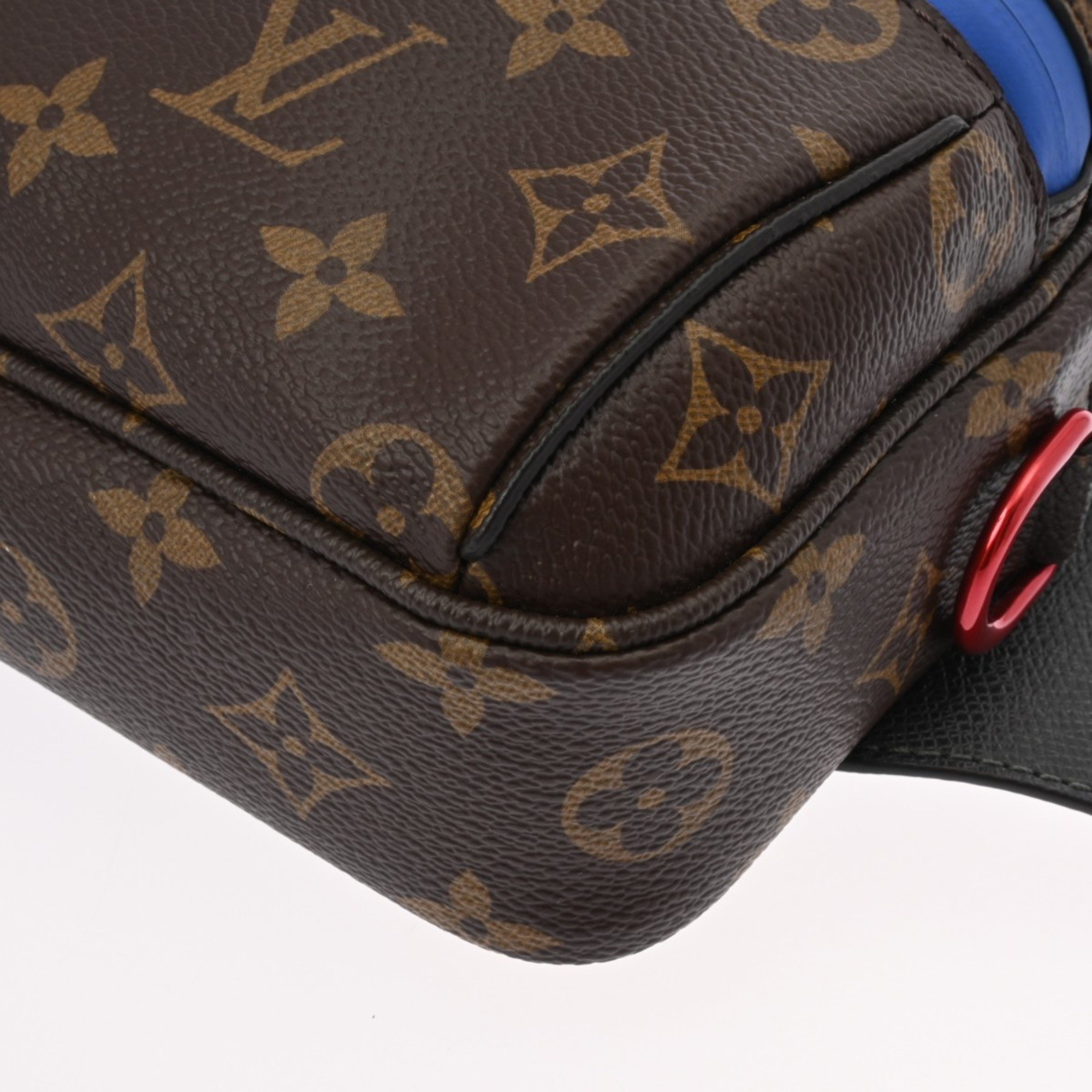 LOUIS VUITTON Louis Vuitton Monogram Pacific Bum Bag Brown M43828 Men's Canvas Body