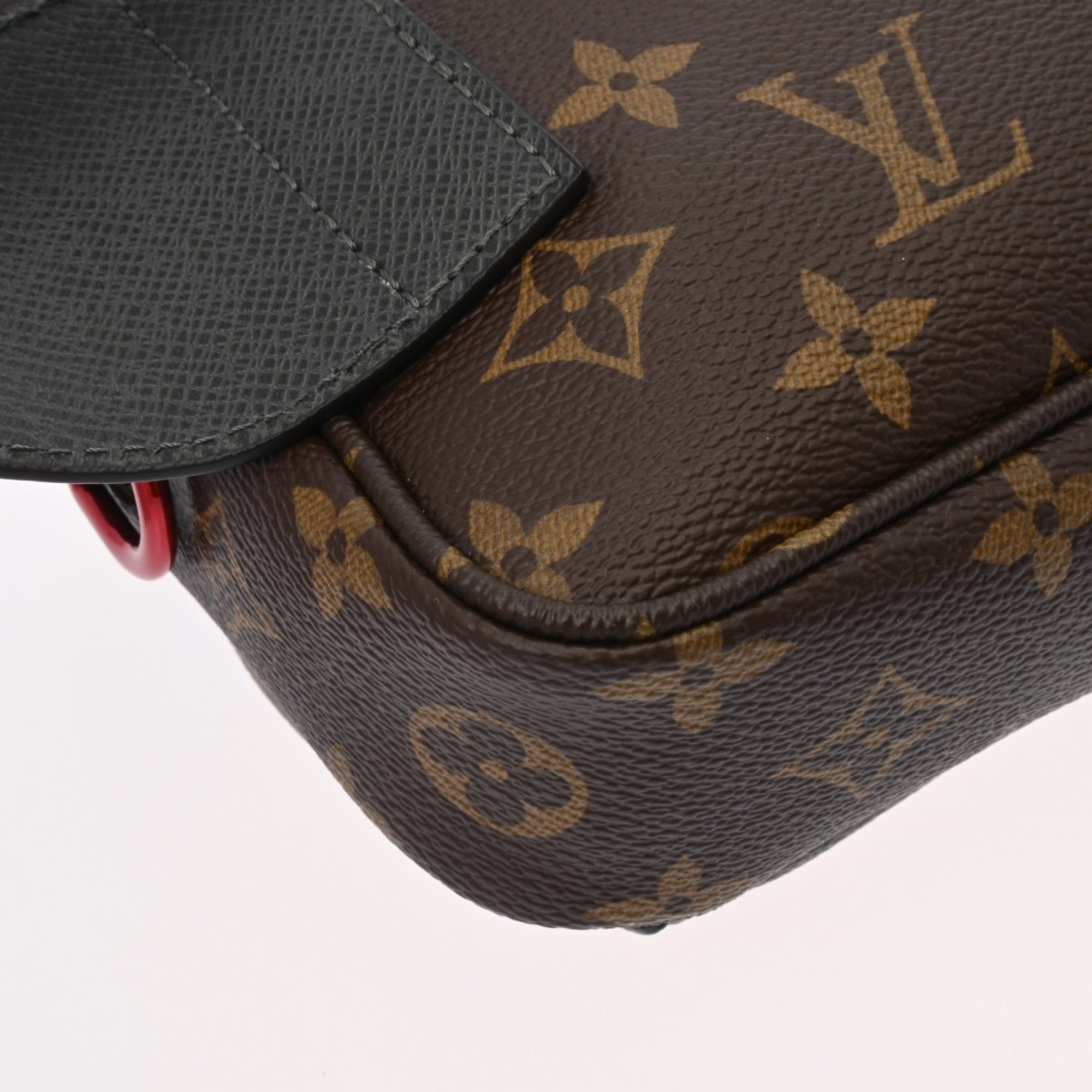 LOUIS VUITTON Louis Vuitton Monogram Pacific Bum Bag Brown M43828 Men's Canvas Body