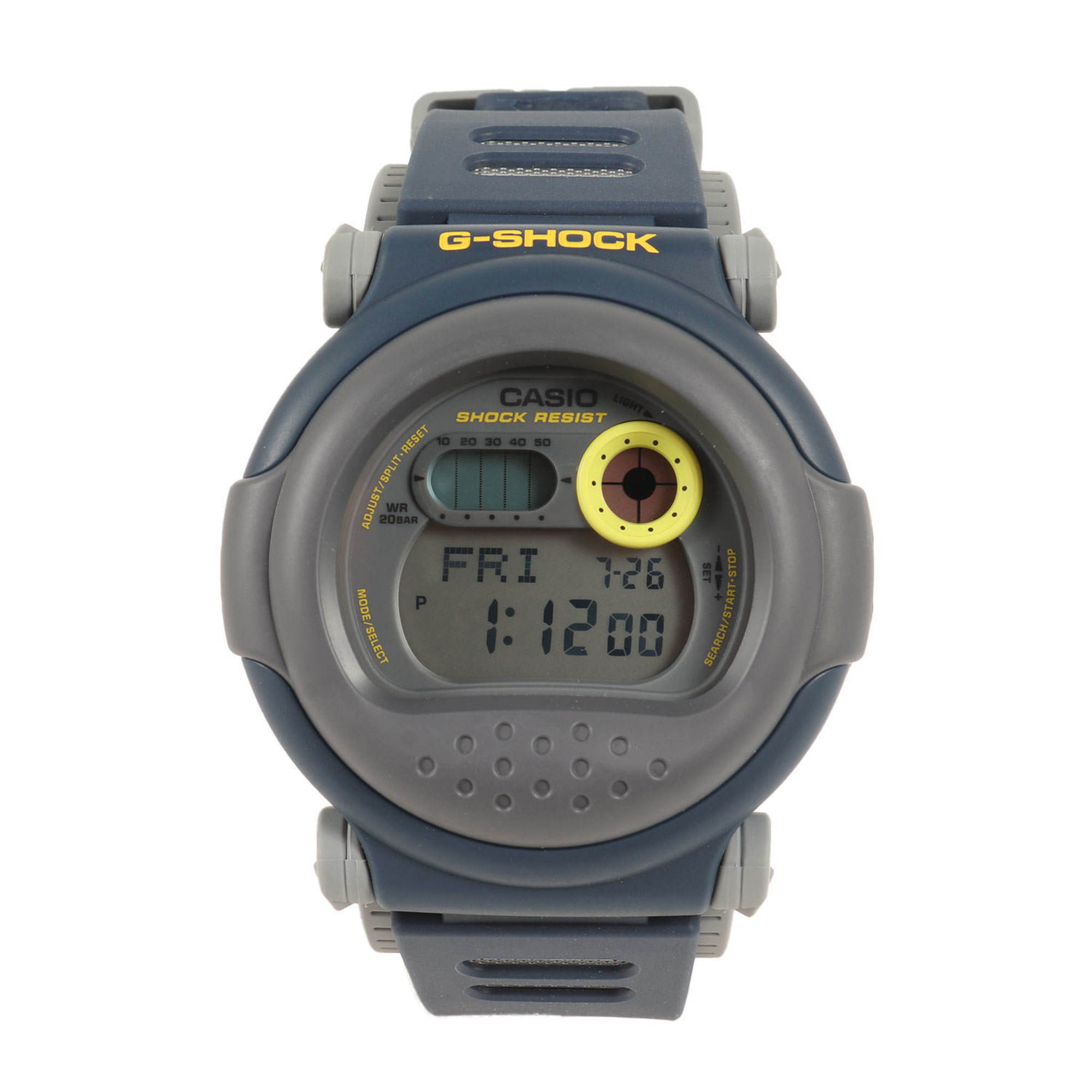 G-SHOCK G-001-2CJF JASON Blue Jason Capsule Tough Watch Navy Gray Yellow 2011 CASIO Men's