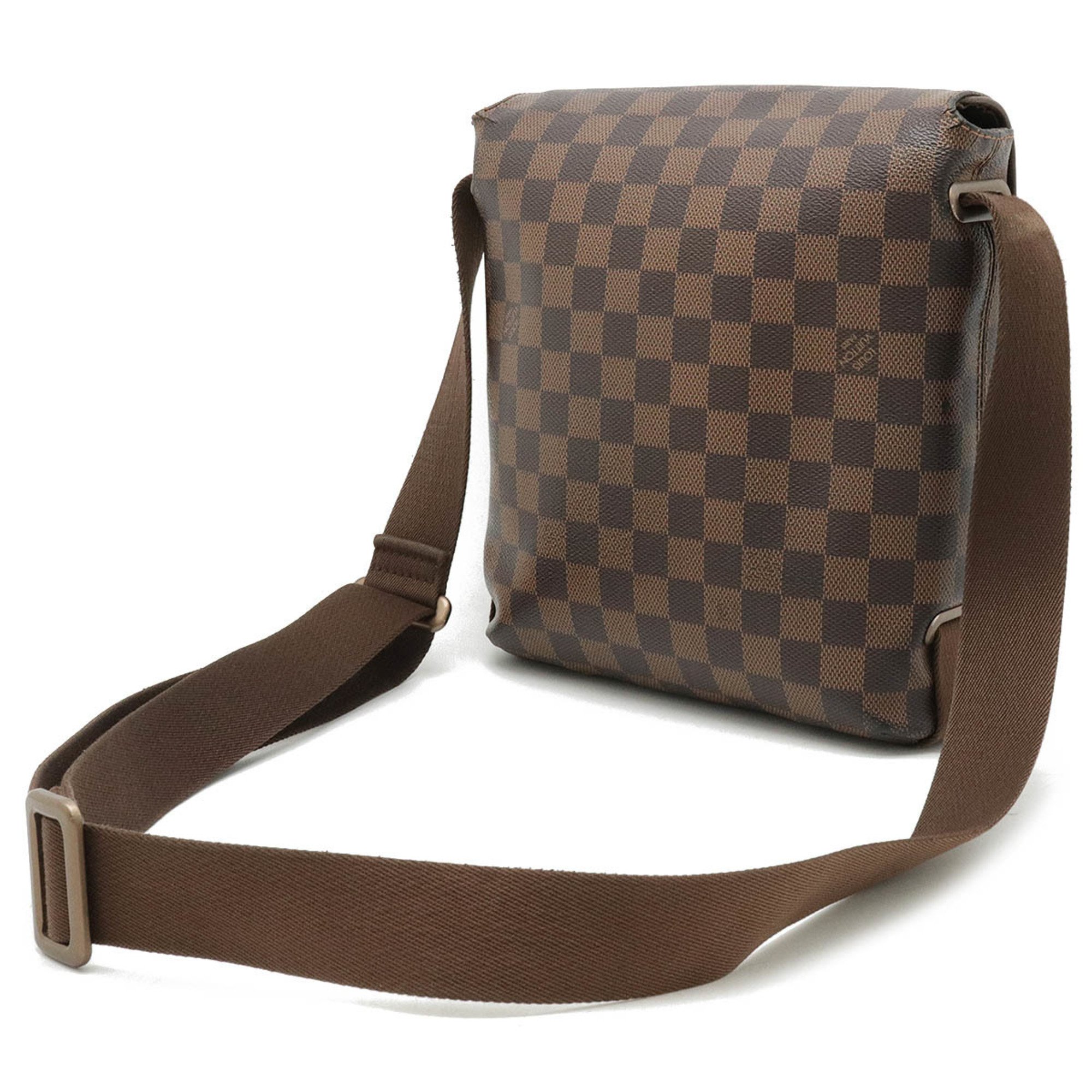 LOUIS VUITTON Damier Brooklyn PM Shoulder Bag N51210